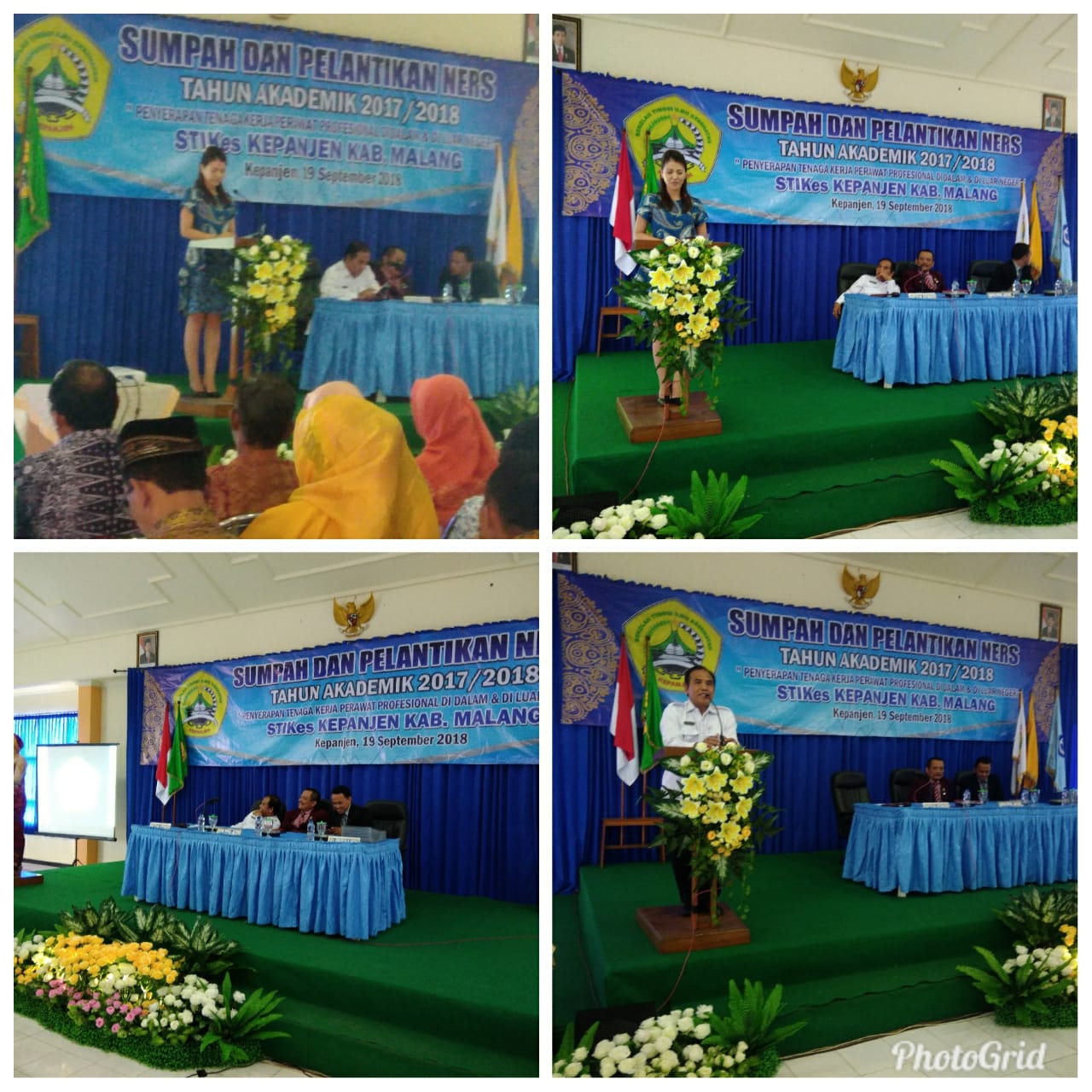 Sumpah dan Pelantikan Profesi Ners STIKes Kepanjen 2018